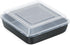 E-far 8x8 Inch Square Baking Pan with Lid Set, Nonstick Metal Bakeware for Oven Cooking, 2 Pieces