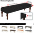 SearchI Waterproof Dining Bench Cover, Stretch Washable Bench Covers Slipcover, Rectangle Benches Seat Covers