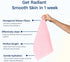 2 Sima Brand Exfoliating Washcloth Face & Body Scrub Towel - Japanese Exfoliating Towel with Hexagon Fibers, Body