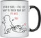 YouNique Designs 8 Year Anniversary Mug, 11 Ounces, Funny 8th Coffee Mug for Him and Her, Black Handle, 1 Count