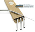 GFDesign Big Drinking Straws, Reusable 12 Inches Extra Long, 9mm Extra Wide, Set of 4 with 2 Cleaning Brushes