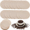 GORGECRAFT 400Pcs Paper Coffee Filters, 5.6x5.6cm Round Universal Replacement for Coffee Machines