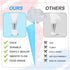 200pcs Disposable Icing Piping Bags, 12 Inch Pastry Bag for Cake Cookies Baking Decorating