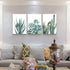 Canvas Wall Art for Living Room, Bathroom, Bedroom, Kitchen, 12" X 16" 3 Pieces Modern Framed Decorations