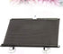 Blackout Blind Curtains with Suction Cups, No Drill Cordless Temporary Roller Shades for Windows, 23''W x49''H, Black