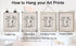 JQ7OL 16x24 Coffee Wall Art Coffee Wall Decor Funny Kitchen Poster Black and White Painting Canvas Pictures Prints
