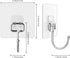 Large Hooks for Hanging, Heavy-Duty 44Ib Max, 10 Packs, Wall Hangers Without Nails, Waterproof and Rustproof