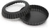 Beasea 6 Inch Tart Pan, 4pcs Small Pie Pans with Removable Bottom, Non Stick Mini Tart Pan for Oven Baking