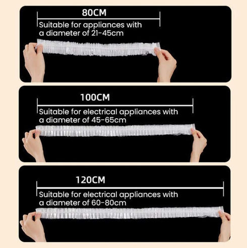 10Pcs Thickened Disposable Dust Cover,Elastic Household Kitchen Universal Dustproof Protective Cover,Clear Kitchen Appliance Covers,for Blender Pressure Cooker Accessories Kitchen and Dining