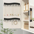 Wall Necklace Organizer Holder, Wall Mounted Jewelry Hanging Storage for Necklaces, Black Display Hanger