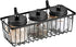 SheeChung Farmhouse Decor Metal Wire Bathroom Storage Organizer Basket Bins - for Cabinets, Shelves, Closets, Vanity