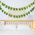 20 WEISPARK LED Palm Leaves String Lights, Tropical Artificial Monstera Leaf Wall Hanging Vine for Hawaiian Luau Party