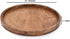 EDHAS (12" 12" 1") Round Wooden Decorative Candle Holder Tray for Coffee Table Centerpieces Modern Farmhouse Home