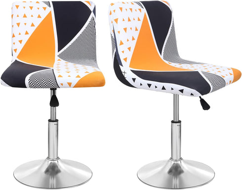 Deisy Dee Dining Room Chair Covers,Bar Stool Covers,Barstool Chair Slipcovers Pack of