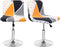 Deisy Dee Dining Room Chair Covers,Bar Stool Covers,Barstool Chair Slipcovers Pack of