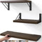 BAYKA Floating Shelves for Wall, Book Shelf for Bedroom, Wall Decor Shelves