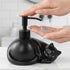 Cat Shape Soap/Lotion/Hand Sanitizer Stainless Steel Pump Dispenser Gifts for Cat Lovers, Refillable for Cute Kitchen