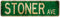 Stoner Avenue Vintage Rustic Retro Street Sign, 4x16 inch Tin Sign