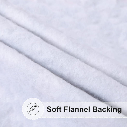 2 Pack 100% 6 30x72 inch) misaya Vinyl Tablecloth, Fitted Table Cover, Waterproof, Elastic Edge, Flannel Backing, Table