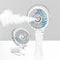 HandFan Portable Misting Fan, Handheld Spray Water Mister, USB Rechargeable Mini Cooling Hand Fans for Summer