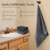Pack 4(27 54) Sets, Orighty Bath Towels of x - Soft Feel Bath Towel Highly Absorbent Microfiber Towels for Body, Quick