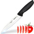 Mueller 6-inch Deba Knife - High Carbon Stainless Steel, Double Bevel Blade with Comfort Handle