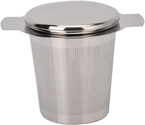 Tea Infuser Mesh Strainer, Extra Fine Stainless Steel with Double Handles for Steeping Loose Leaf Tea and Coffee