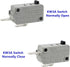 BOJACK Microwave Oven Door Switch KW3A - 16A 125/250 V Door Interloc (Pack of 2 pcs Normally Close and 2 pcs Open