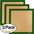 Set of 3 - 14" x 14" Silicone Re-Usable Non-Stick Dehydrator Sheets Compatible with Excalibur Silpat Tray