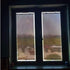Blackout Blind Curtains with Suction Cups, No Drill Cordless Temporary Roller Shades for Windows, 23''W x49''H, Black
