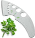 Herb Stripper 9 Holes, Stainless Steel Kitchen Herb Stripping Tool Loose Leaf