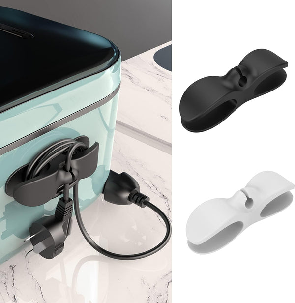 Nearockle Cord Organizer for Kitchen Appliances, Adhesive Winder for Mixer, Blender, Coffee Maker