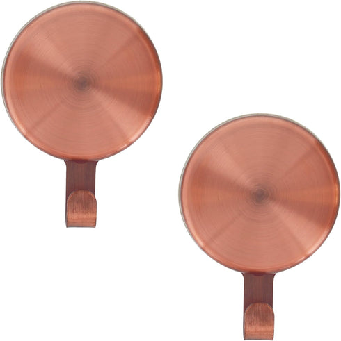 Haute Decor Attract Magnetic Wreath Hanger (Copper) - Set of 2 Magnets for Metal Doors/Surfaces, Holds 10 lbs.