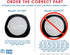 Fette Filter - Vacuum Filters Compatible with Bissell 3-in-1 Stick Vacuums (Pack of 4)