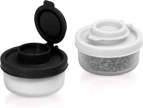 SIGNORA WARE SIGNORAWARE Salt and Pepper Shakers Moisture Proof Set of 2 Small Mini