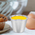 Luxshiny 6pcs Cake Mold, Mini Cheesecake Pan, Chocolate Pan, Baking Tins, Round Aluminum Alloy