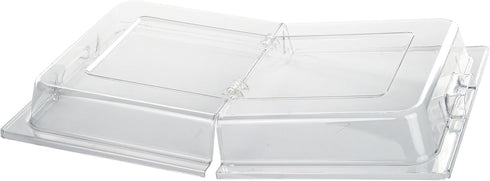 Winco Polycarbonate Dome Hinged Cover, Full Size, Medium
