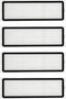 Replacement HEPA Filter for Dreame Bot L10S Ultra Robot Vacuum Cleaner Parts Accessories, 4PCS