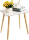 FORAOFUR Small End Table, Side Table Accent Table Living Room Bedroom Balcony