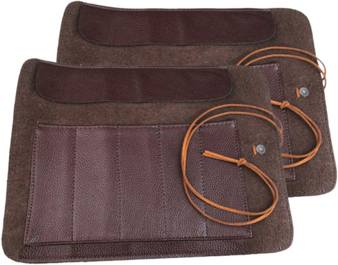 Organizers 2 Pcs Professional Chef Packing Bags for Suitcases, Kitchen Tools, Roll Utensils Wrap Bag for Major Utility