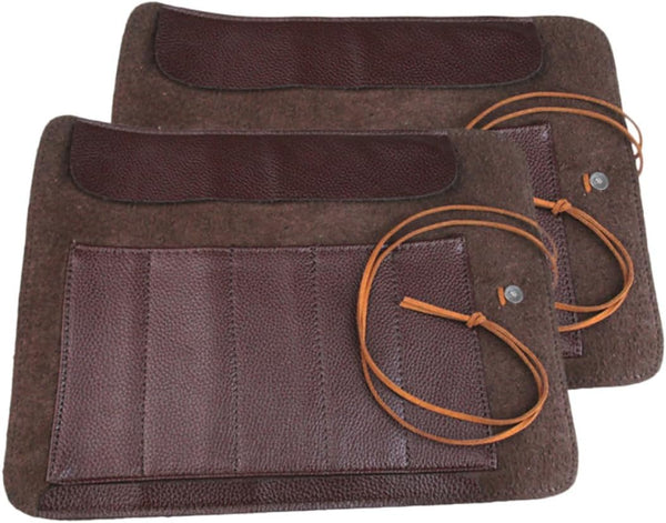 Organizers 2 Pcs Professional Chef Packing Bags for Suitcases, Kitchen Tools, Roll Utensils Wrap Bag for Major Utility