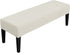 SPRINGRICO Stretch Dining Bench Cover, Removable Bench Slipcover Washable Bench Seat Protector