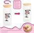 16oz Monogrammed Set, Personalized Initial Glass Cup for Women, Glass Cup with Lids and Straws, Gift Frosted Reusable