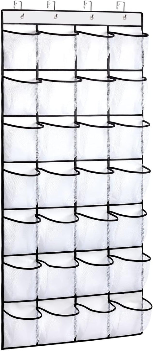 REGELETO 28 Large Pocket Over the Door Shoe Organzier, Hanging Shoe Rack