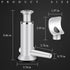 Usluole 2 1 Sausage Stuffer Machine and Meatball Maker, in Vertical Sausage Maker Stainless Steel Homemade Sausage Meat