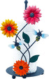Sunflower Kitchen Paper Towel Holder, Black Metal Farmhouse Decor with Sunflower Flower Bee for Kitchen