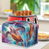 Toaster Cover 4 Slice Galaxy Sea Turtle, Dustproof Bakeware Protector for Small Kitchen Appliances with Hang Loop