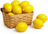 BigOtters Large Artificial Lemons, 3.7 x 2.5 Vivid Faux Lemons for Fake