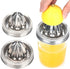 Mason Jar Stainless Steel Juicer Lid (2 Pieces), Citrus Reamer for Wide Mouth Mason Jar