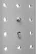 Triton Products Spring Clip Pegboard Hook - 1 1/8", Pack of 10, Chromate Dipped Steel Durahook